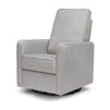 M21087MIG,DaVinci,Casey Pillowback Swivel Glider in Misty Grey