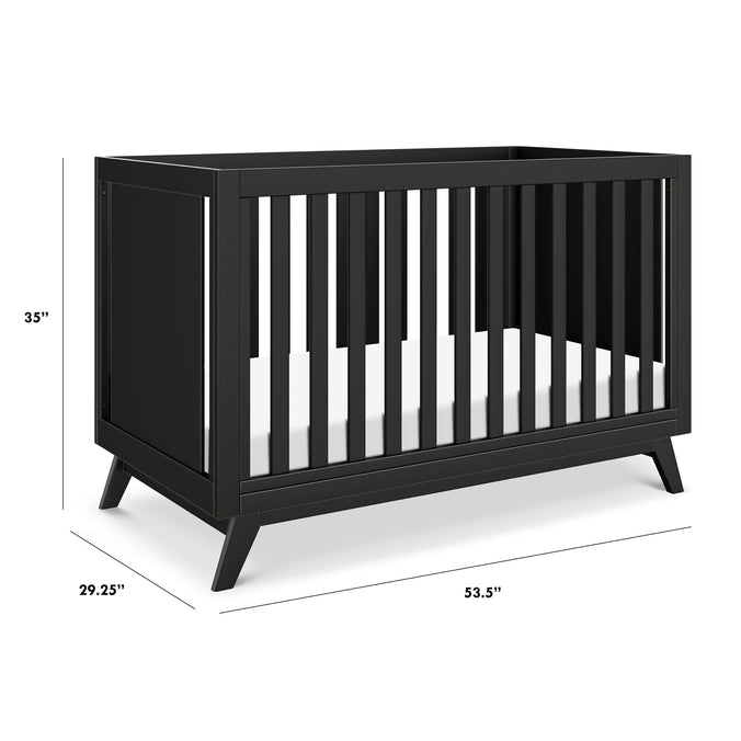 M22501E,DaVinci,Otto 3-in-1 Convertible Crib in Ebony