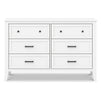 M24726W,DaVinci,Beau 6-Drawer Dresser in White