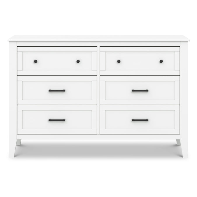 M24726W,DaVinci,Beau 6-Drawer Dresser in White