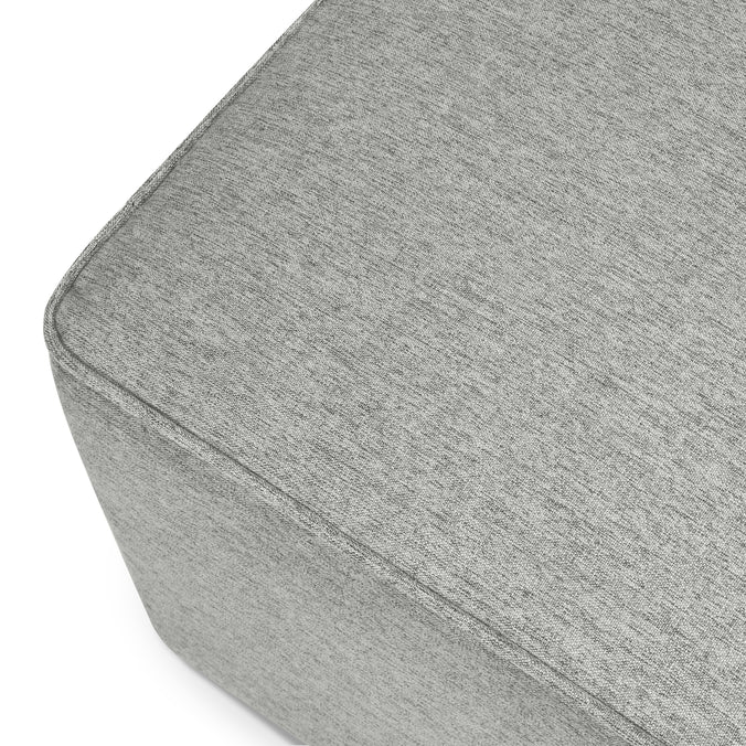 M13985FTG,DaVinci,Davinci Universal Gliding Ottoman in Frost Grey