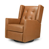 M21287VTL,DaVinci,Maddox recliner and swivel glider in Vegan Tan Leather