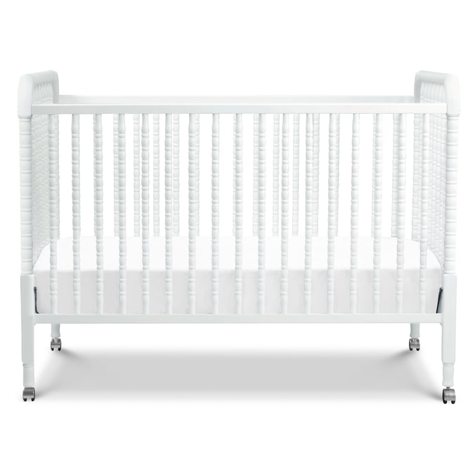 M7391W,DaVinci,Jenny Lind Stationary Crib In White Finish