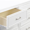 M12826W,DaVinci,Charlie 6-Drawer Double Dresser in White
