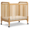M7398HY,DaVinci,Jenny Lind 3-in-1 Convertible Mini Crib in Honey