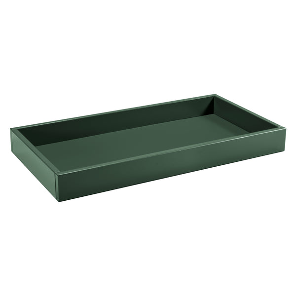 M0219CTG,Universal Removable Changing Tray in Cottage Grey Forest Green