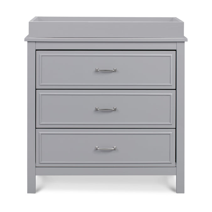 M12823G,DaVinci,Charlie 3-Drawer Dresser in Grey