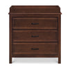 M12823Q,DaVinci,Charlie 3-Drawer Dresser in Espresso
