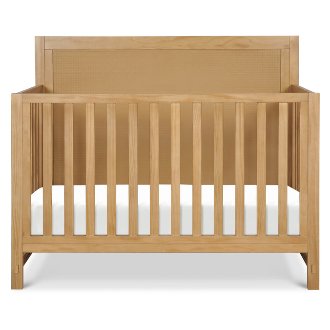 M24941HY,DaVinci,Margot 4-in-1 Convertible Crib in Honey