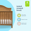 F16901CT,Carter's,Nolan 4-in-1 Convertible Crib in Chestnut