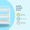 M0302WP,DaVinci,Jenny Lind Changing Table in White Finish