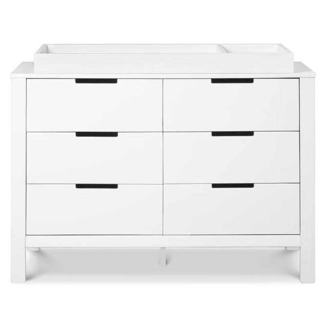 F11926W,Carter's,Colby 6-Drawer Double Dresser in White