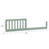 M3099LS,The MDB Family,Toddler Bed Conversion Kit in Light Sage