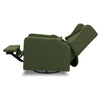 F19587PFGL,Carter's,Arlo Recliner and Swivel Glider in Performance Forest Green Linen