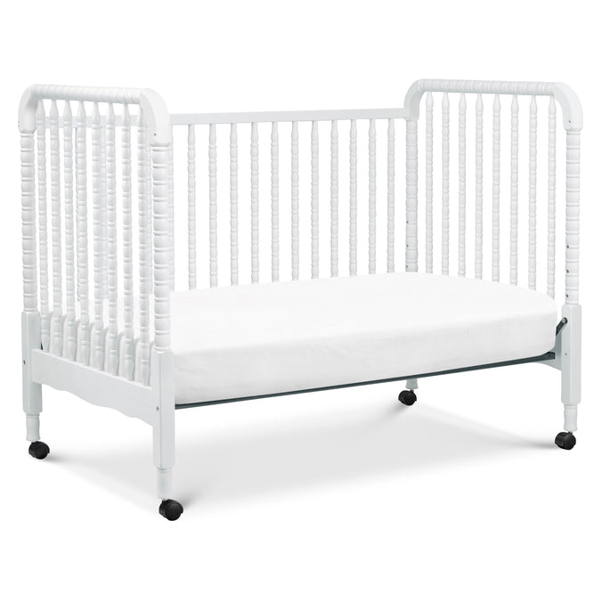 M7391W,DaVinci,Jenny Lind Stationary Crib In White Finish