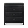 M12823E,DaVinci,Charlie 3-Drawer Dresser in Ebony