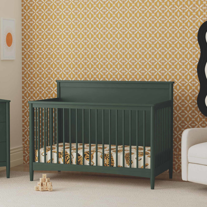 M27301FRGR,DaVinci,Frem 4-in-1 Convertible Crib in Forest Green