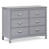 F16906G,Carter's,Nolan 6-Drawer Double Dresser in Grey