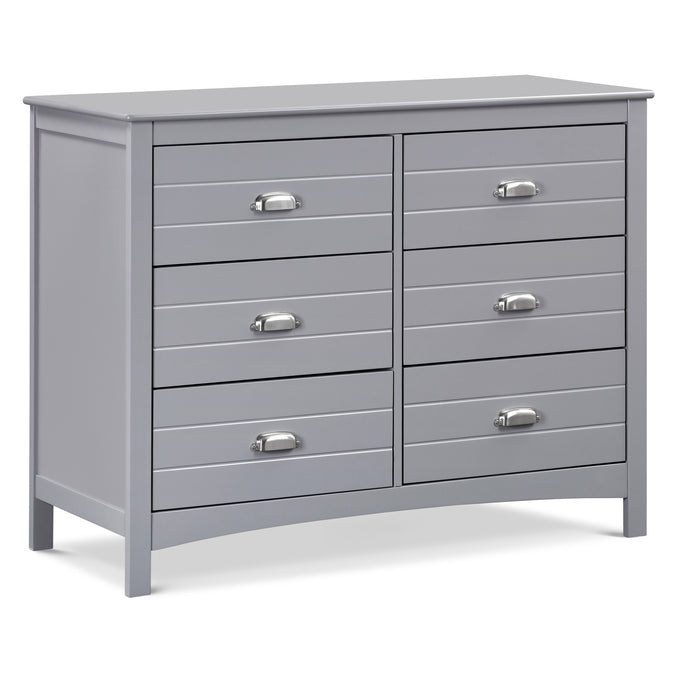 F16906G,Carter's,Nolan 6-Drawer Double Dresser in Grey