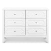M11426W,DaVinci,Chloe Regency 6-Drawer Dresser in White