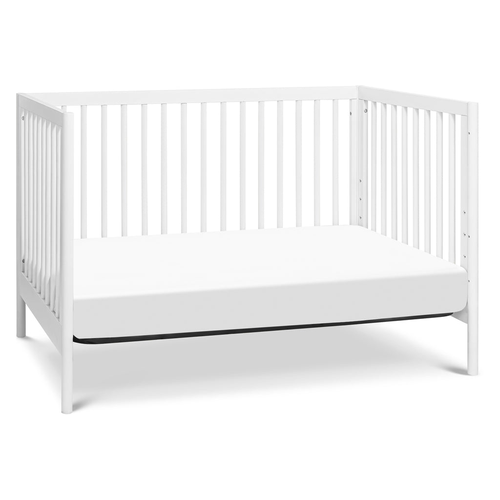 M25101W,Birdie 3-in-1 Convertible Crib in White
