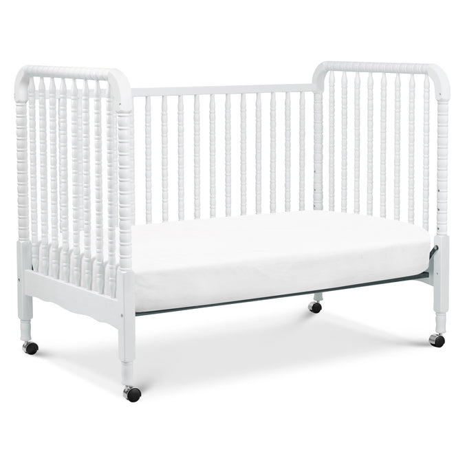 M7391W,DaVinci,Jenny Lind Stationary Crib In White Finish