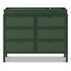M24926FRGR,DaVinci,Margot 6-Drawer Dresser in Forest Green