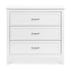 M12823W,DaVinci,Charlie 3-Drawer Dresser in White