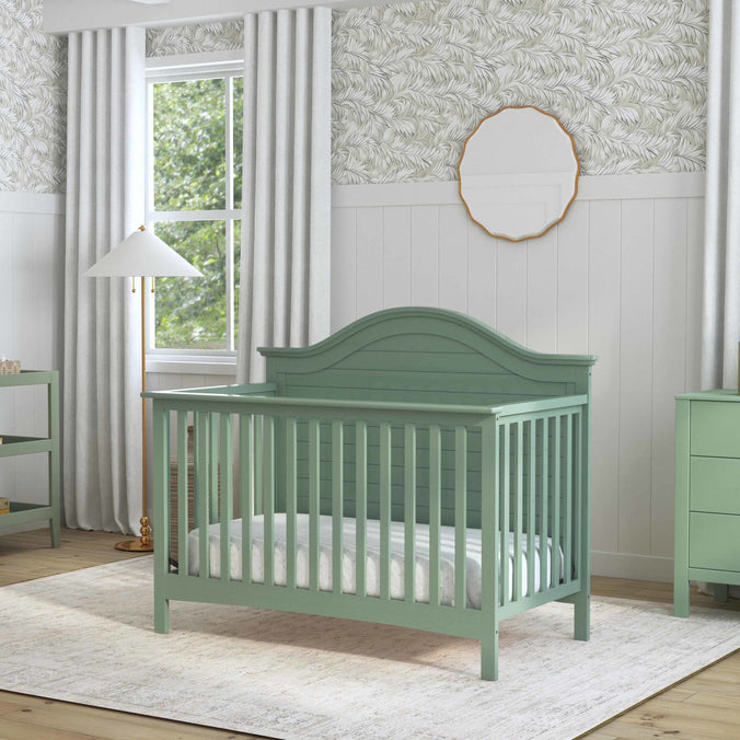 F16901LS,Carter's,Nolan 4-in-1 Convertible Crib in Light Sage