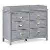 F16906G,Carter's,Nolan 6-Drawer Double Dresser in Grey