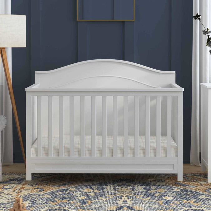 M12801W,DaVinci,Charlie 4-in-1 Convertible Crib in White
