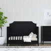 M11441E,DaVinci,Chloe Regency 4-in-1 Convertible Crib in Ebony