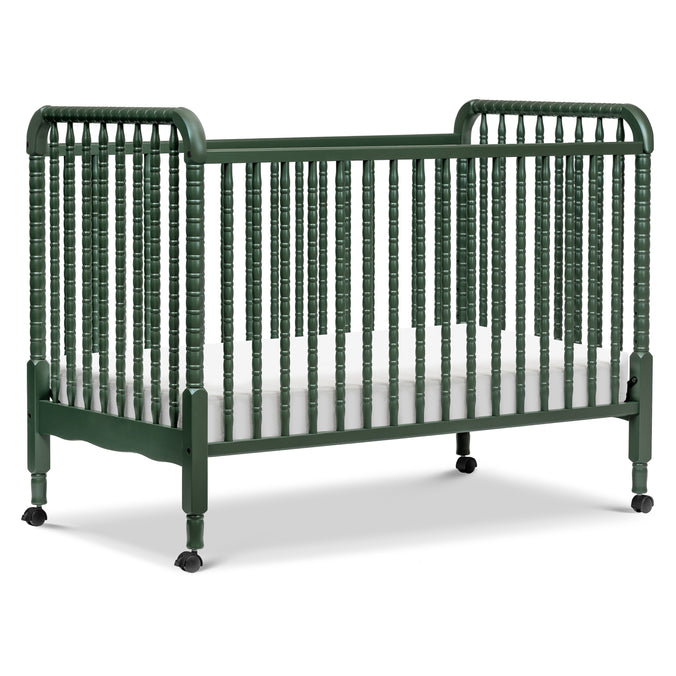 M7391FRGR,DaVinci,Jenny Lind Stationary Crib in Forest Green