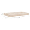 M0219NX,The MDB Family,Universal Removable Changing Tray in Washed Natural
