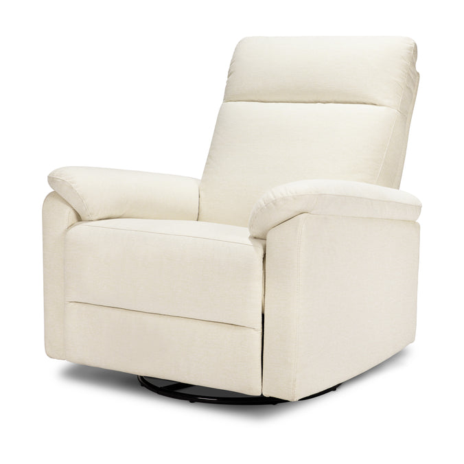 M24387VN,DaVinci,Suzy Swivel Recliner in Vanilla