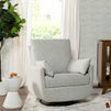 M24587FTG,DaVinci,Juno Swivel Glider in Frost Grey