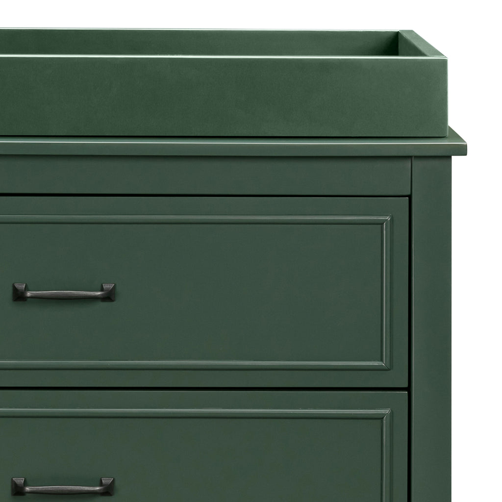 M0219FRGR,Universal Removable Changing Tray in Forest Green