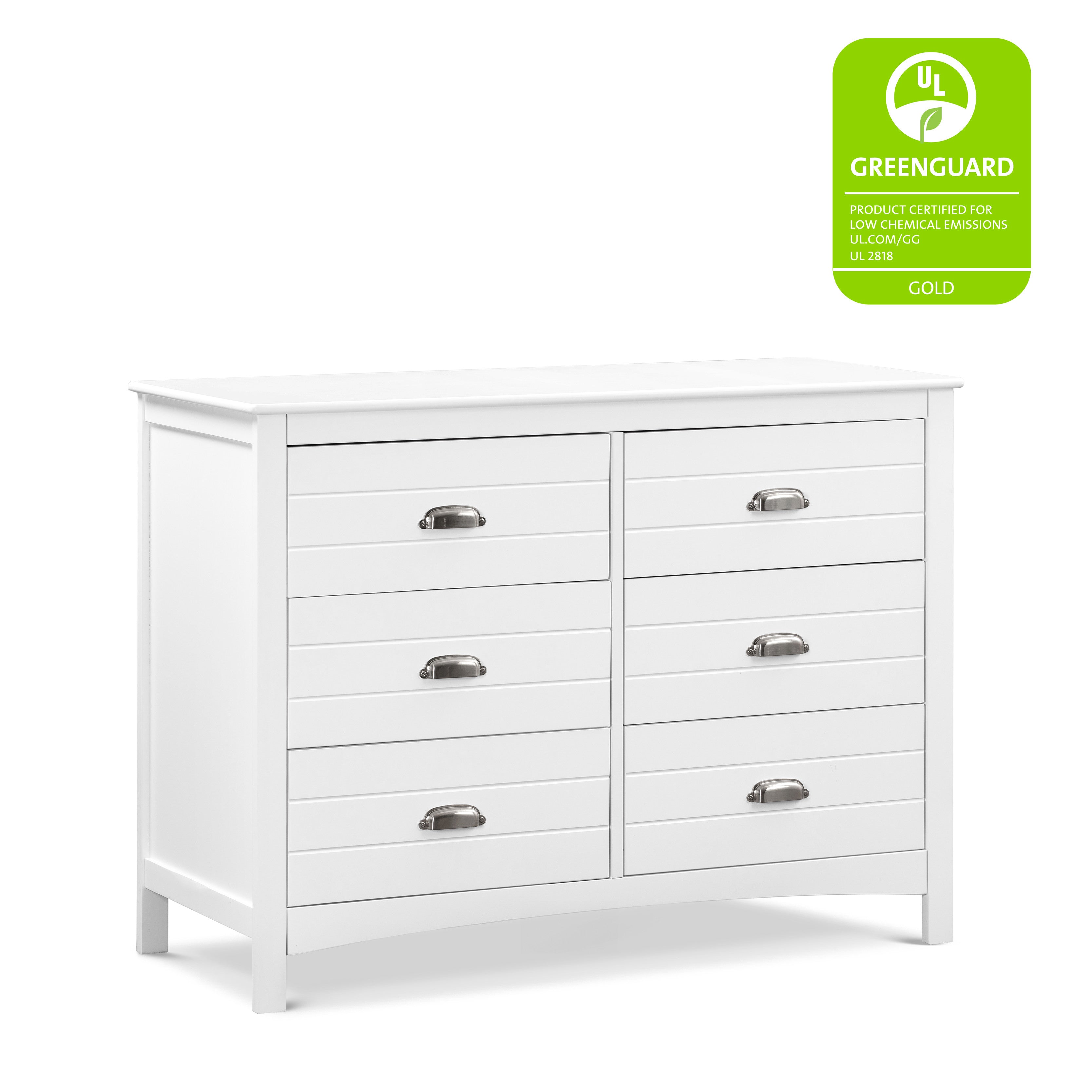 Carter's Nolan 6-Drawer Double Dresser – DaVinci Baby