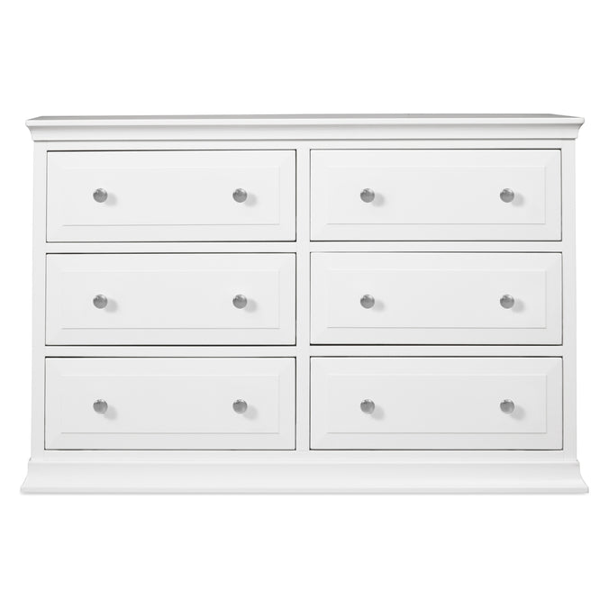 M4426W,DaVinci,DaVinci Signature 6-Drawer Double Dresser in White
