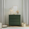 M12823FRGR,DaVinci,Charlie 3-Drawer Dresser in Forest Green
