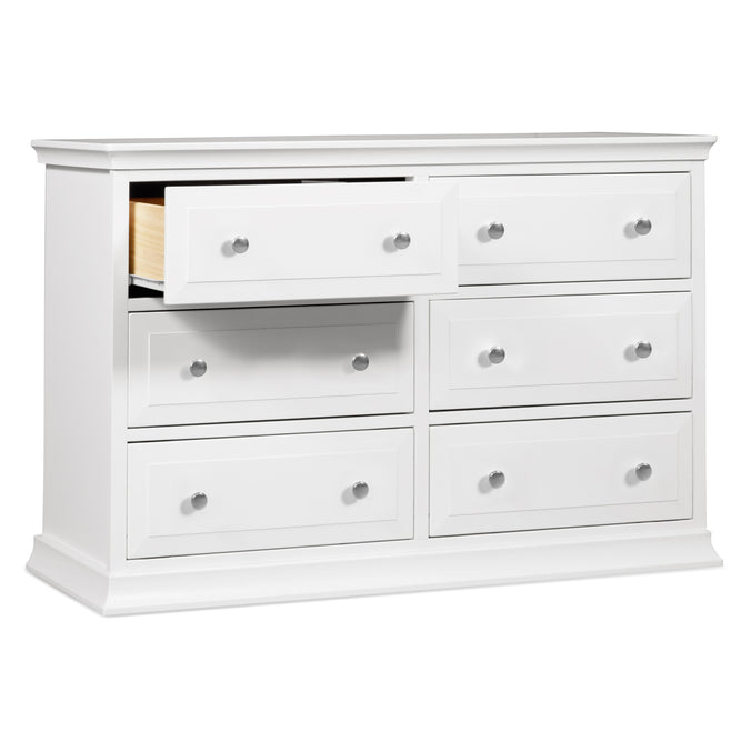 M4426W,DaVinci,DaVinci Signature 6-Drawer Double Dresser in White