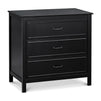 M12823E,DaVinci,Charlie 3-Drawer Dresser in Ebony