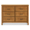 M12826CT,DaVinci,Charlie 6-Drawer Double Dresser in Chestnut