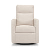 M19787BH,DaVinci,Gabby Pillowback Swivel Glider in Beach