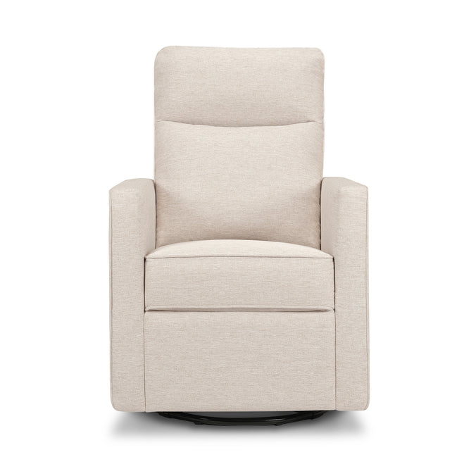 M19787BH,DaVinci,Gabby Pillowback Swivel Glider in Beach