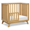 M22598HY,DaVinci,Otto 3-in-1 Convertible Mini Crib with 4 Mattress in Honey