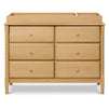 M7326HY,DaVinci,Jenny Lind Spindle 6-Drawer Dresser in Honey