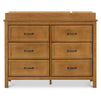 M12826CT,DaVinci,Charlie 6-Drawer Double Dresser in Chestnut