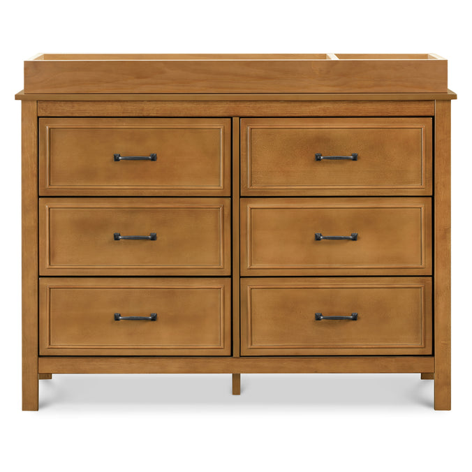 M12826CT,DaVinci,Charlie 6-Drawer Double Dresser in Chestnut