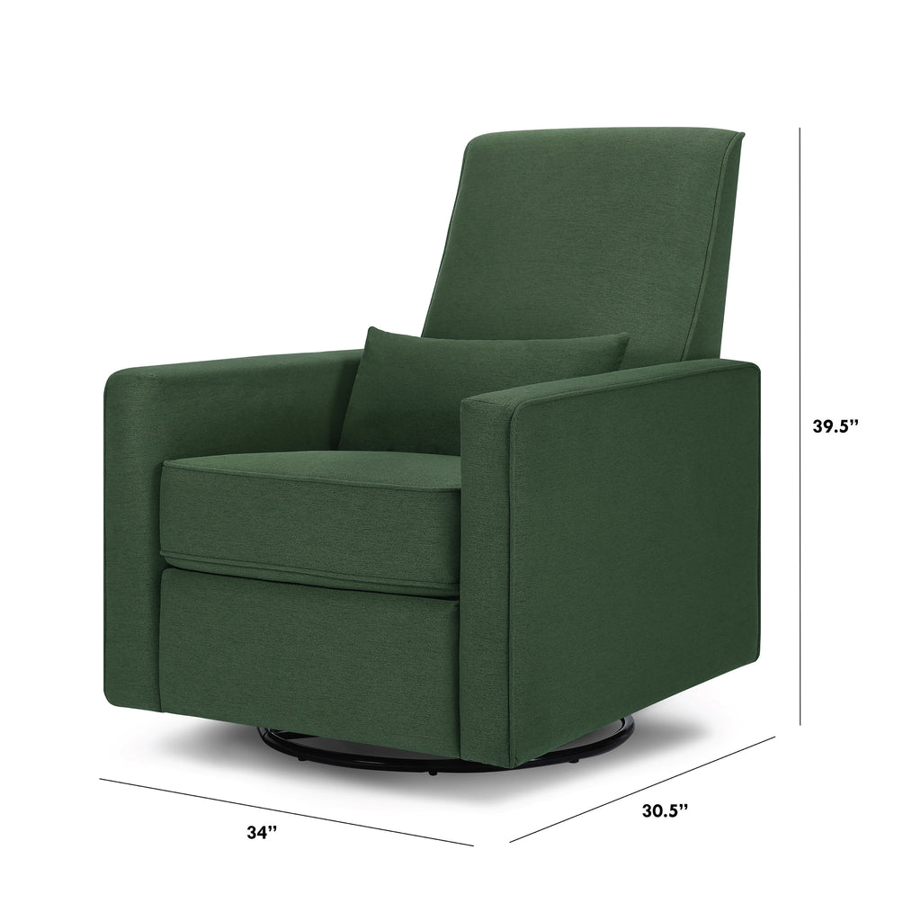 M10887PNG,Piper Recliner in Pine Green